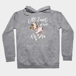 Dapple Doxie, Chocolate in Pink Hoodie